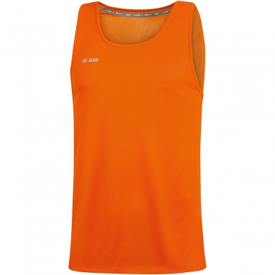 JAKO Running Tank Top Run 2.0 (sleeveless) neon orange Men